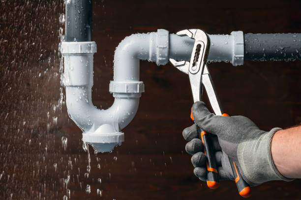 Professional Burst Pipe Repair technician working in Blair, WI